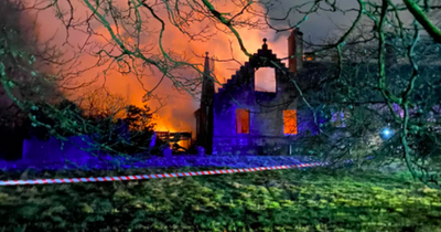 Woman 'utterly speechless' after 19th century Scots estate in family for 40 years destroyed in fire