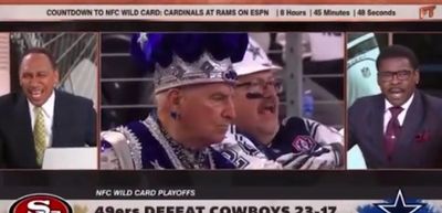 Stephen A. Smith had a lot of fun laughing at sad Dallas Cowboys fans