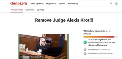 Petition to remove judge who shamed elderly cancer sufferer over unkempt yard reaches 175,000 signatures