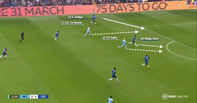 Man City’s unnoticed hero against Chelsea was two players in one to let Kevin De Bruyne shine