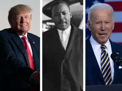 Biden and Trump’s messages on MLK Day couldn’t be any more different