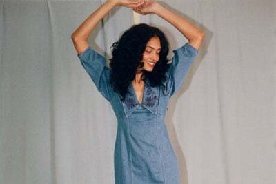 Party dress queens RIXO launch sustainable denim collection