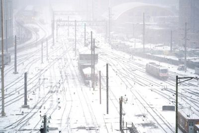 Millions hunker down as winter storm hits eastern US and Canada