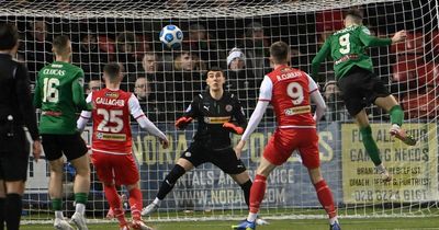 Cliftonville 1 Glentoran 2: Jay Donnelly at the double as Ovalmen stay in Blues' slipstream