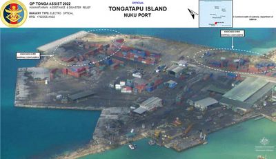 All homes on one of Tonga's islands destroyed, three dead
