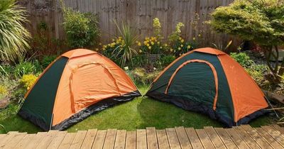 Garden tents offered on Airbnb as 'tropical' accommodation during Commonwealth Games