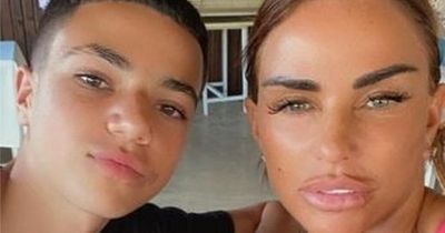 Katie Price shows off gift from Junior - after Emily Andre posted about present from her son