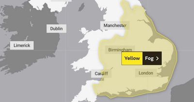 UK weather forecast: Dense fog warning and -5C freeze ahead of 'Arctic plunge'