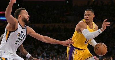 WATCH: Lakers star Russell Westbrook posterizes Rudy Gobert