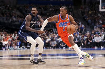 OKC Thunder player grades: SGA scores 34 points on 18 shots in two-point loss to Mavs