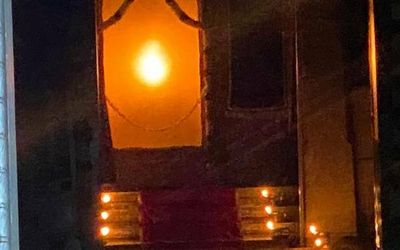 Jyothi darshan held without usual congregation of devotees at Vadalur