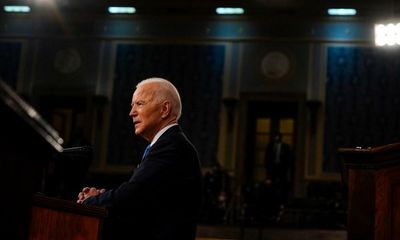 ‘It’s a tough time’: why is Biden one of the most unpopular US presidents?
