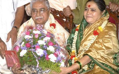 Kendra Sahitya Akademi president’s wife passes away