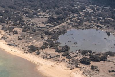 Images reveal devastation in tsunami-hit Tonga