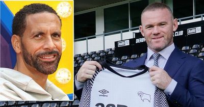 Rio Ferdinand's advice to Wayne Rooney over leaving Derby to be next Everton manager