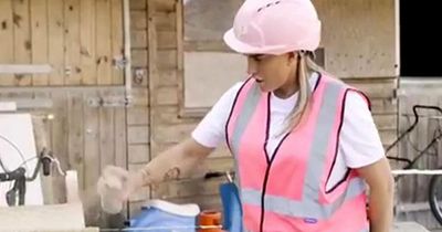 Katie Price yells ‘yeah baby’ as she spray paints in Mucky Mansion series teaser