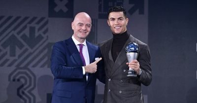 Cristiano Ronaldo sets retirement age after Man Utd star wins yet another award