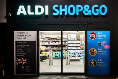 Aldi opens first checkout-free site so shoppers can leave without queuing to pay