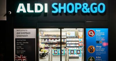 Inside Aldi's first checkout free store where shoppers can grab their shopping and leave