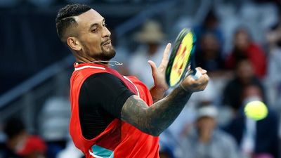 Nick Kyrgios through to Australian Open second-round blockbuster against Daniil Medvedev