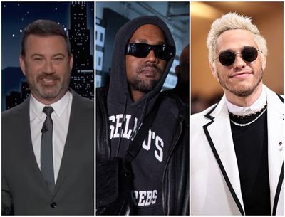 Jimmy Kimmel on Kanye West’s Pete Davidson track: ‘This reminds me of when Tupac wrote a diss track about Andy Samberg’