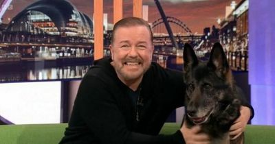 Ricky Gervais' After Life dog cries as actor says 'I want to die first'