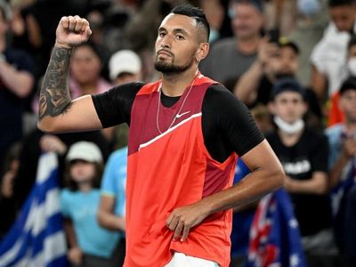 Kyrgios lights up Open in demolition job