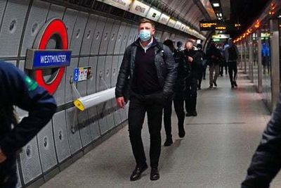 Masks should stay on London Tube after Plan B, says Sadiq Khan