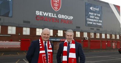Sewell Group puts its name to Hull KR stadium