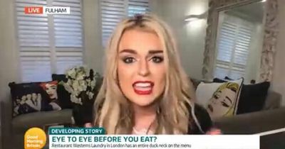 Tallia Storm and Good Morning Britain's Susanna Reid argue over 'disgusting' restaurant dish