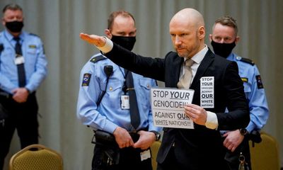 Norwegian mass killer Anders Breivik appears before parole hearing