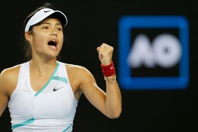 Raducanu on fire to win on Australian Open debut