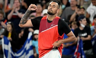 Nick Kyrgios swats aside Liam Broady in Australian Open first round