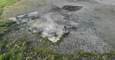 Bench 'burned to the ground' in popular Lucan park with replacement costing €1,500