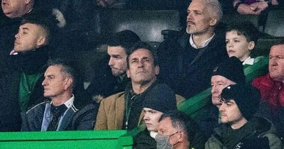 Jon Hamm spotted enjoying Celtic match at Glasgow's Parkhead