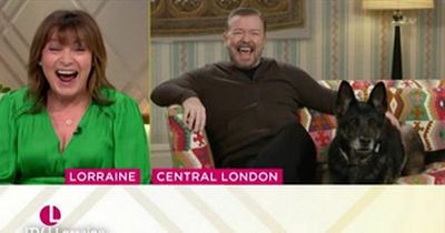 Ricky Gervais leaves ITV viewers crying with laughter as After Life co-star howls 'Lorraine' live on air