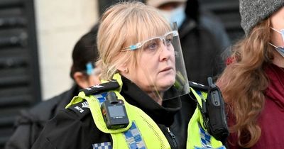 First look as Sarah Lancashire is back filming Happy Valley after six years away