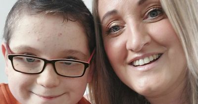 Young boy in wheelchair asks dog owners for 'favour' after wheels covered in poo on way to school