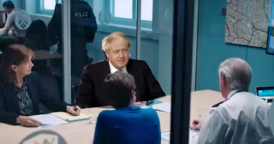 Line of Duty's Martin Compston leads hilarious spoof cast interrogation of Boris Johnson