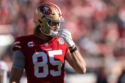 George Kittle’s lack of production not worrying Kyle Shanahan