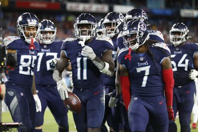 Titans wearing all navy blue vs. Bengals is good news for superstitious fans