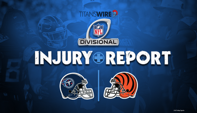 Titans vs. Bengals Divisional Round injury report: Tuesday