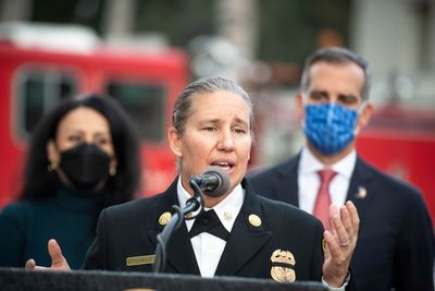 LA mayor nominates 1st woman as city's fire department chief