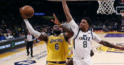 WATCH: LeBron James scores 25 points in Lakers’ win over Jazz