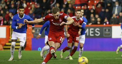 Aberdeen 1 Rangers 1 as Ryan Kent red card adds to Gers' woe following Lewis Ferguson penalty equalsier