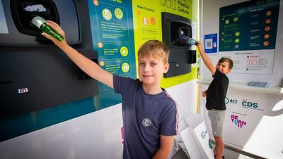 Earn money and help the environment with Canberra's new reverse vending machine