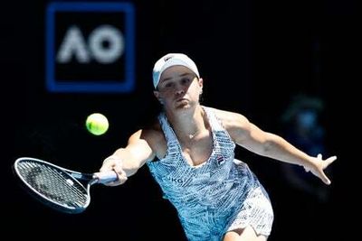 Home favourite Ash Barty cruises into round three of the Australian Open