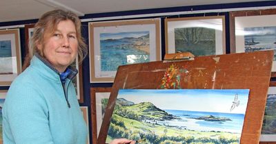 Dumfries and Galloway artist's year-long labour of love to interpret Stewartry coast and countryside