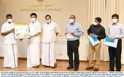 Stalin unveils new buildings in various districts