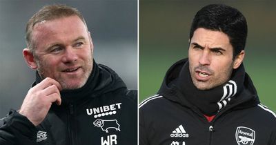 Wayne Rooney's potential Everton move given the Mikel Arteta backing